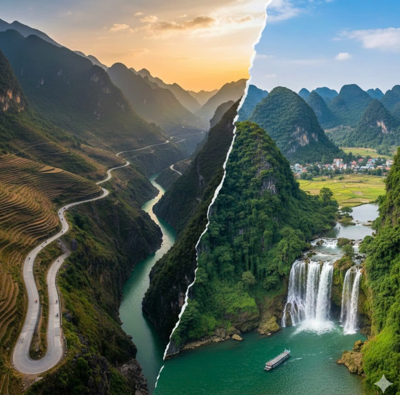 Ha Giang Loop - Cao Bang (Ban Gioc Waterfall) 5 Days 4 Nights