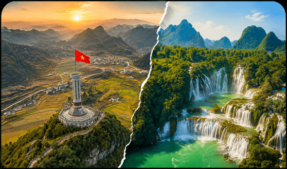 Ha Giang Loop - Cao Bang (Ban Gioc Waterfall) 5 Days 4 Nights
