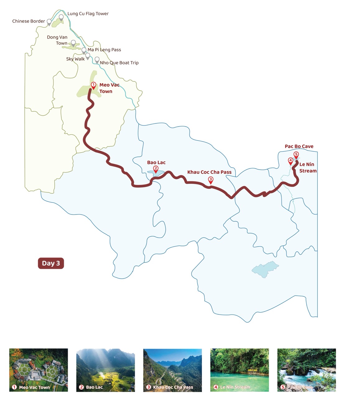 JEEP - Ha Giang Loop - Cao Bang (Ban Gioc Waterfall) 5 Days 4 Nights